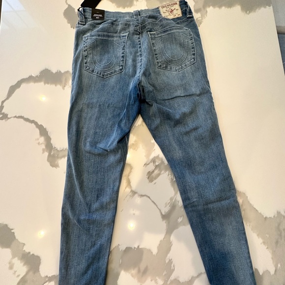 NWT. True religion Jennie curvy jeans. Mid rise super skinny. Size 31 - Picture 9 of 11